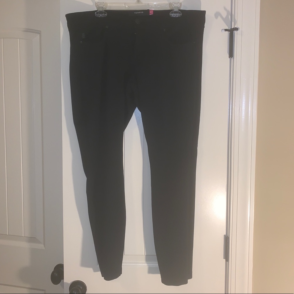 Torrid Dress Pant Black Skinny Size 18